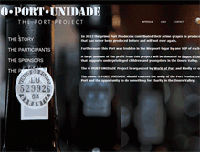 Tablet Screenshot of o-port-unidade.com